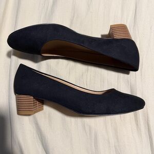 LOFT Block Heel Black